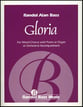 Gloria SATB choral sheet music cover